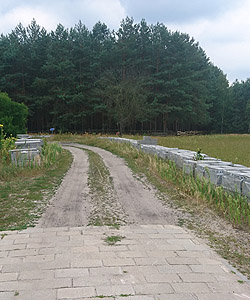 Sieciechów, przygotowanie materiałów brukarskich